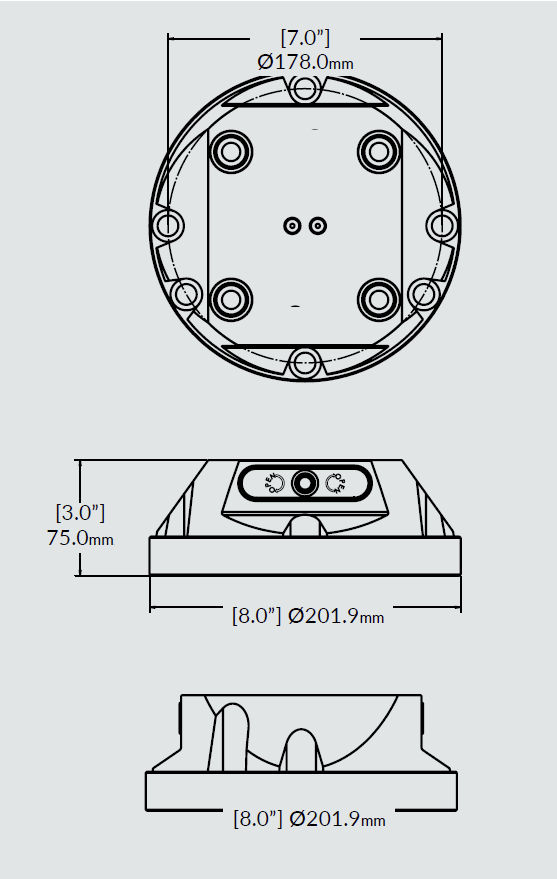 【クリアランスセール対象品】ライザーベース 96mm RockLock RL96A-38