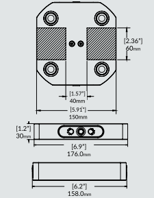 低床ベース 96mm RockLock RL96A-66